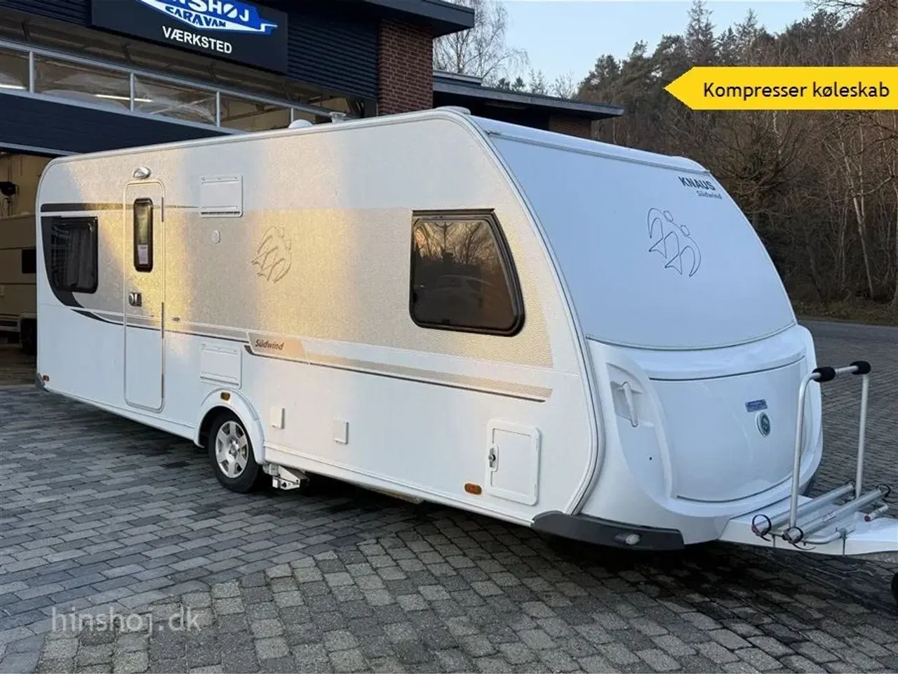 Billede 1 - 2014 - Knaus Südwind 590 FUS   Dejlig vogn med stor rundsidegruppe og franskseng fra Hinshøj Caravan A/S