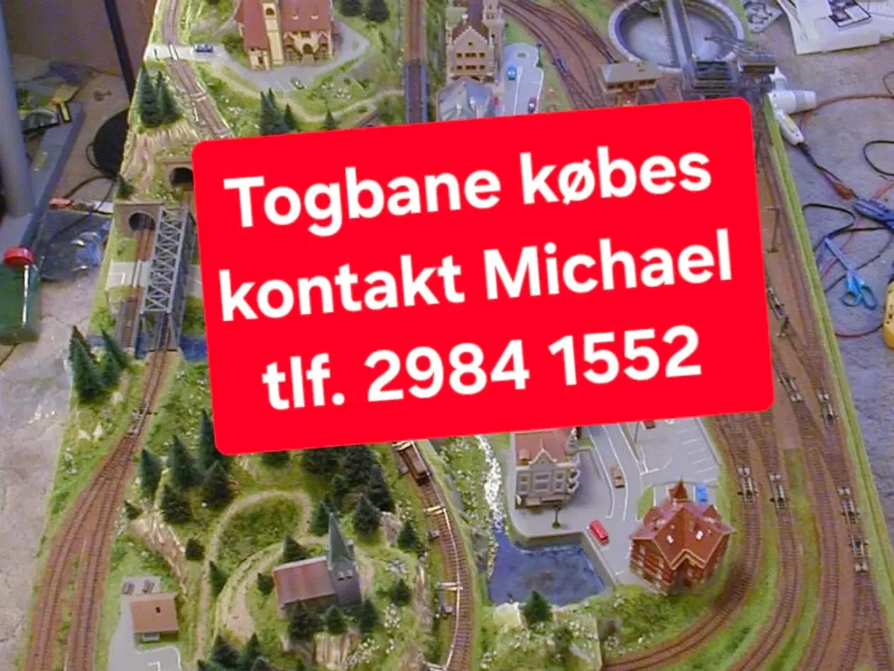 Billede 1 - Modeltog bane købes. Komplet bane ønskes 