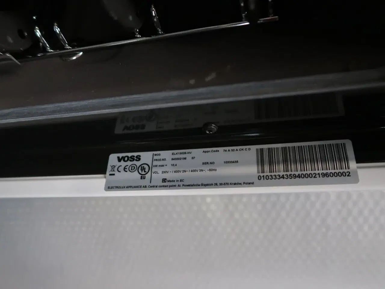 Billede 6 - Keramiskkomfur VOSS ELK13026-HV