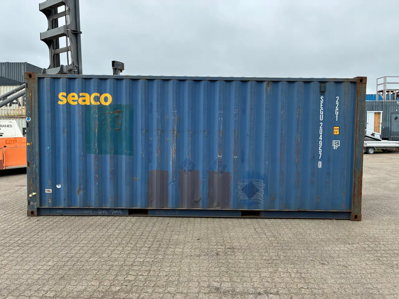 Billede 3 - 20 fods Container- ID: SEGU 204957-0