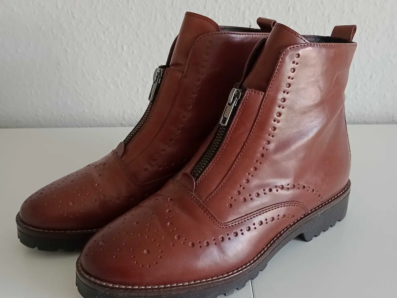 Billede 1 - Skindstøvler, Relaxshoe 