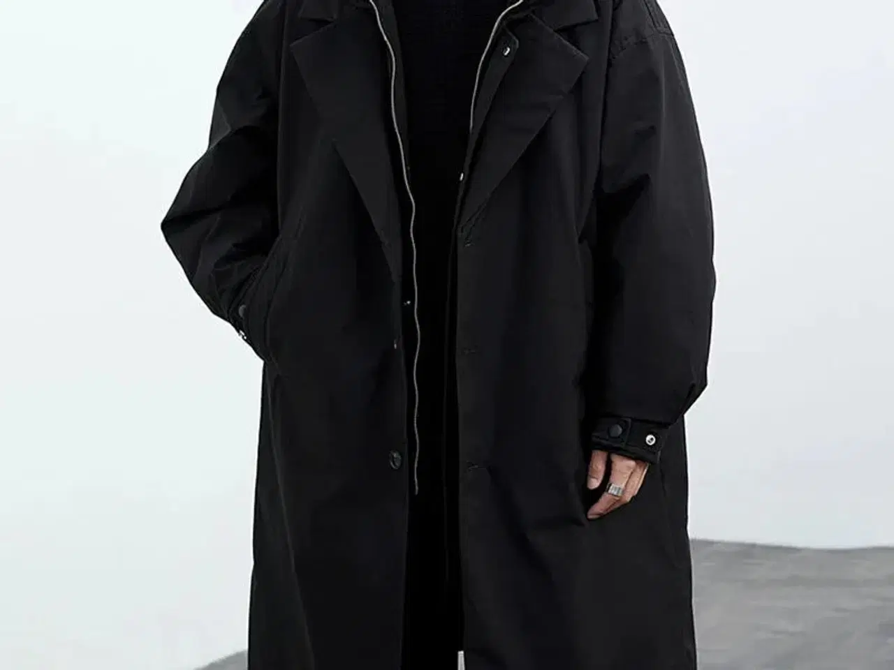 Billede 2 - Frakke ,let og varm