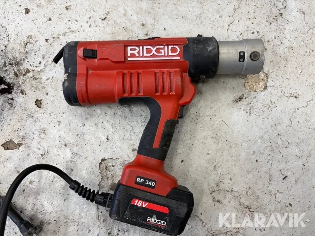 Billede 4 - Pressemaskine Ridgid RP 340 med 12 presbakker