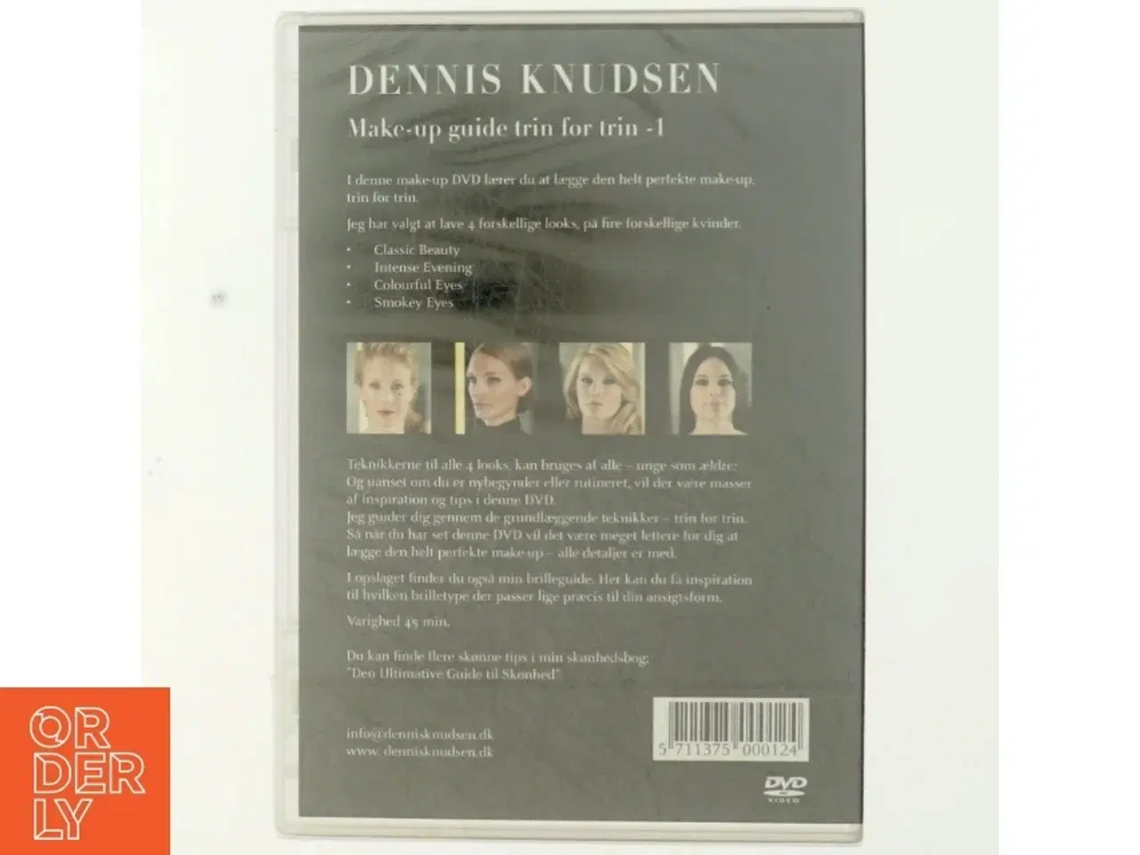 Billede 3 - Dennis Knudsen: Make-up guide trin for trin - 1(DVD)