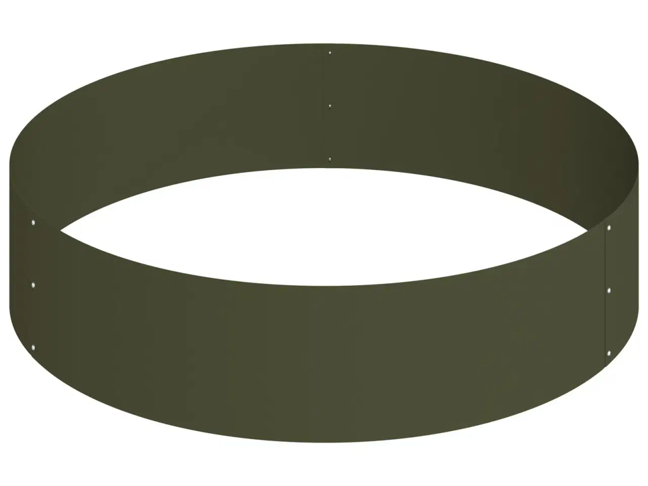 Billede 6 - Have Blomsterkrukke Olivengrøn 90 x 90 x 20 cm Stål