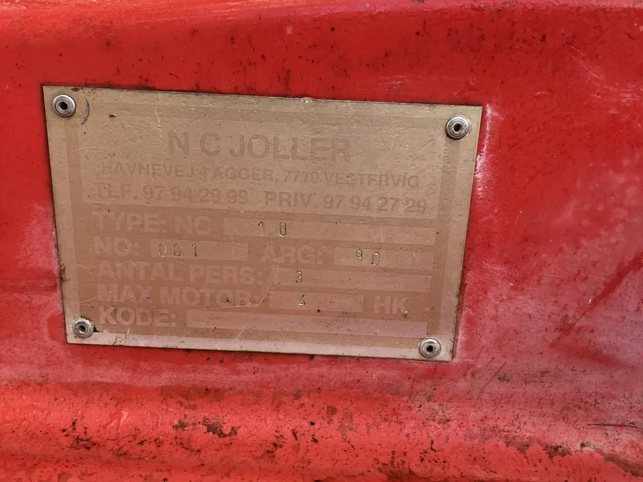 Billede 2 - NC jolle med Yamaha motor