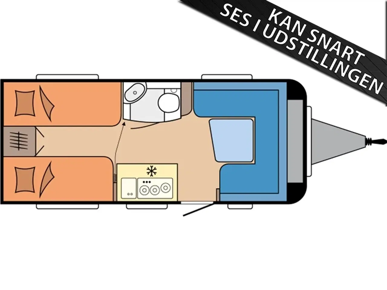 Billede 1 - 2025 - Hobby De Luxe 460 LU   2025 Hobby De Luxe 460 LU - se den senere hos Camping-Specialisten.dk