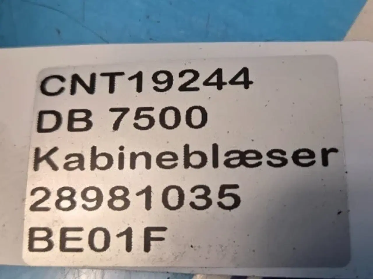 Billede 10 - Dronningborg D7500 Kabineblæser 28981035