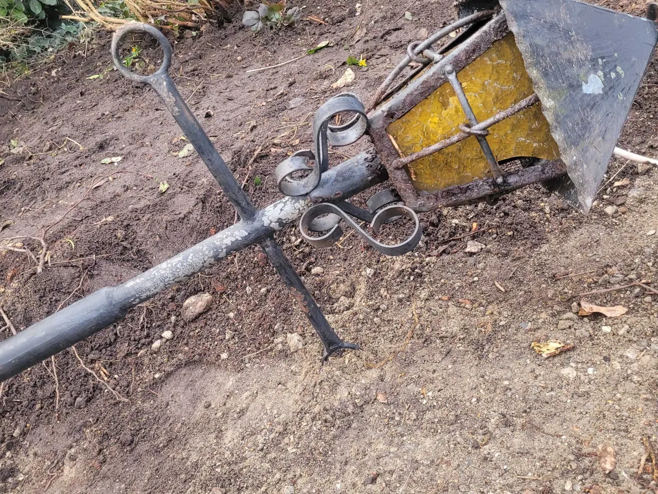 Billede 2 - Udendørs lampe, Ca. 60 år gammel