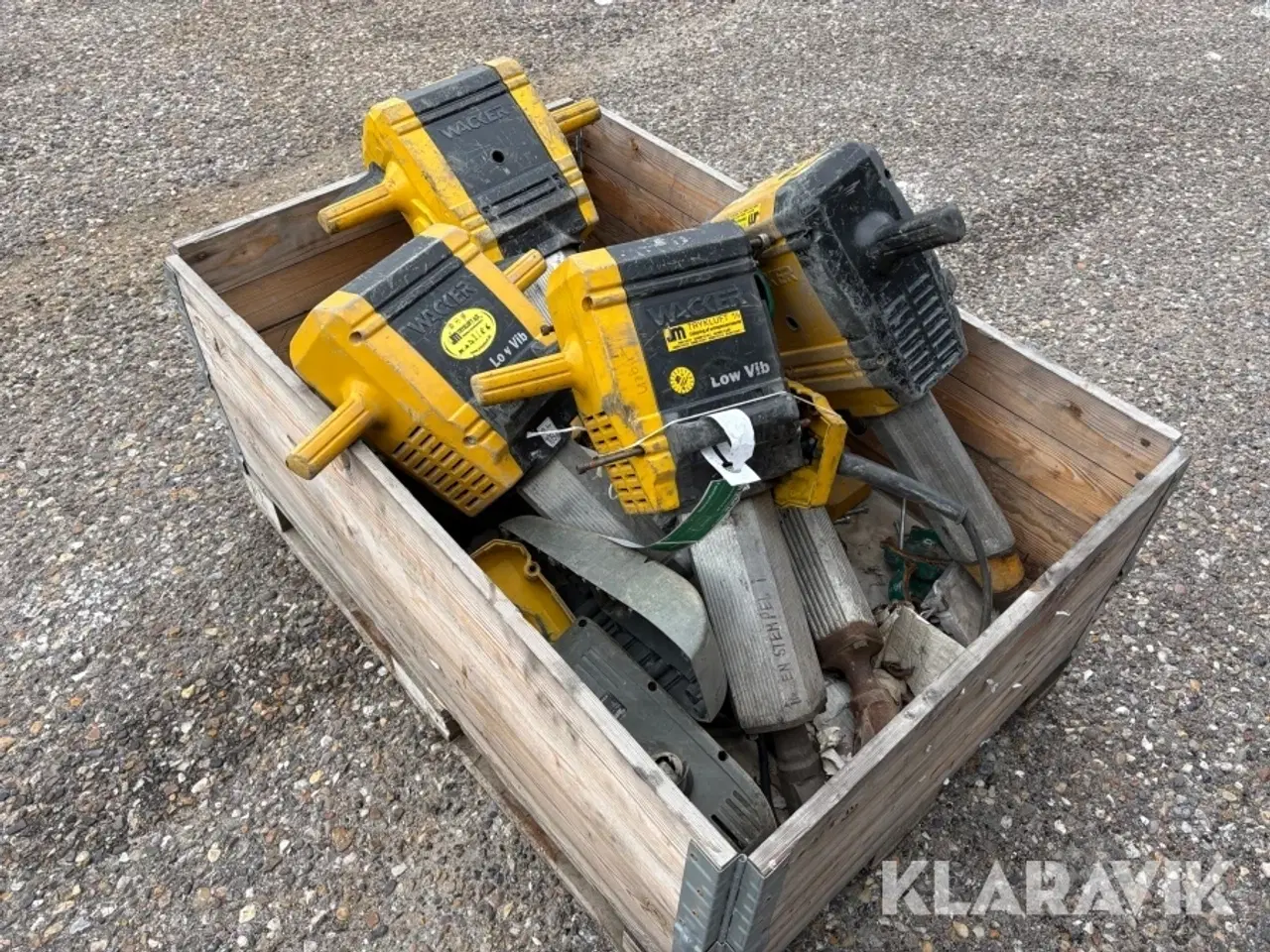 Billede 3 - 6 stk. betonhamrer Wacker