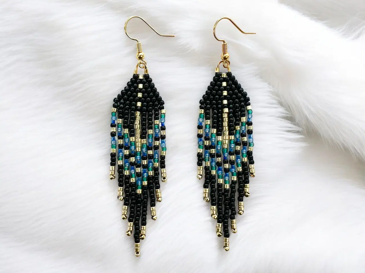 Billede 5 - Grønlandske perle øreringe