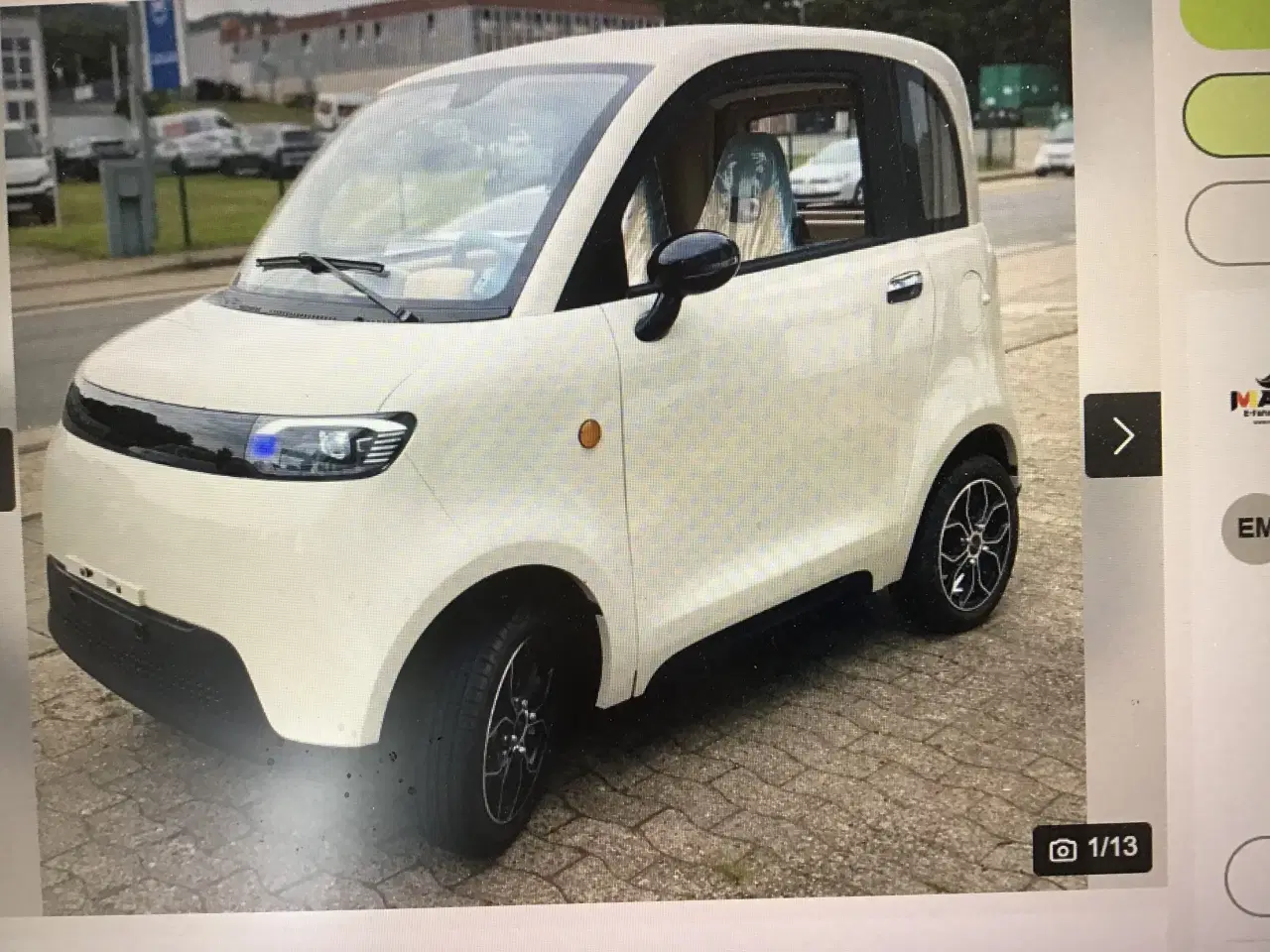 Billede 4 - Kabinescooter m. 4 hjul