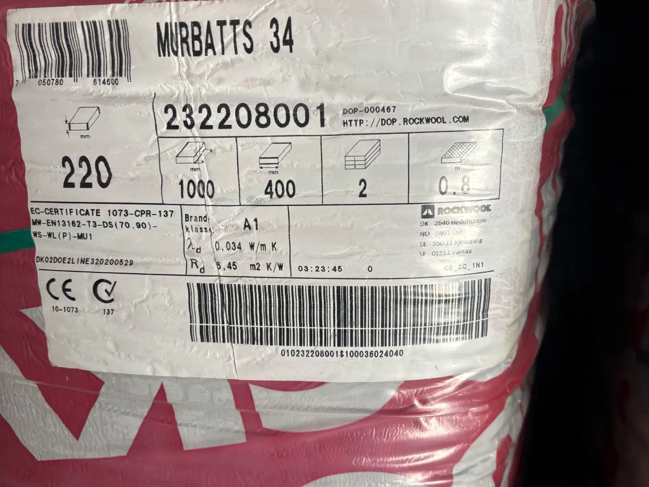 Billede 1 - Isolering RockWool