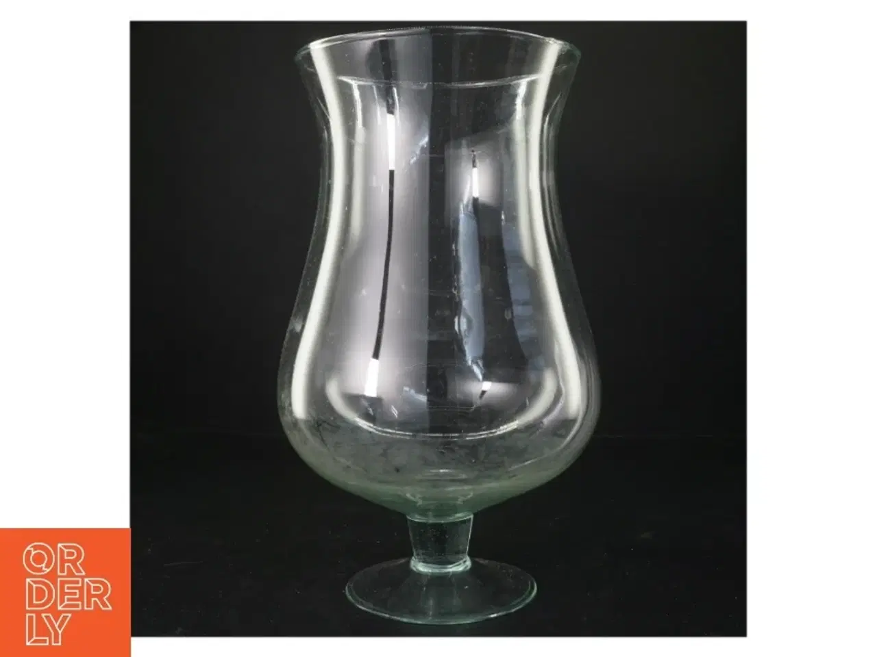 Billede 1 - Stor glasvase (str. 30x15 cm)