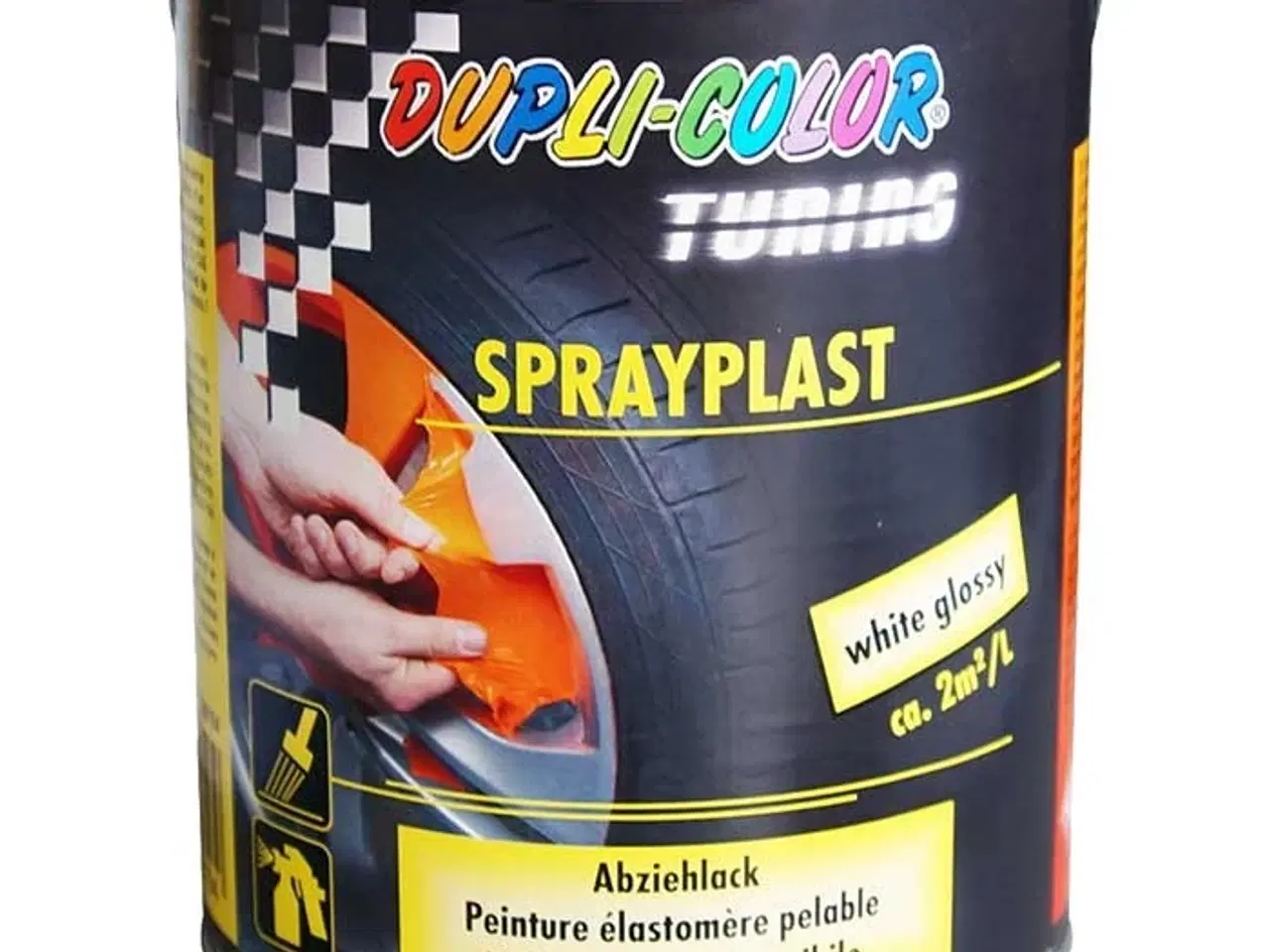 Billede 1 - Motip sprayfolie hvid 750 ml.