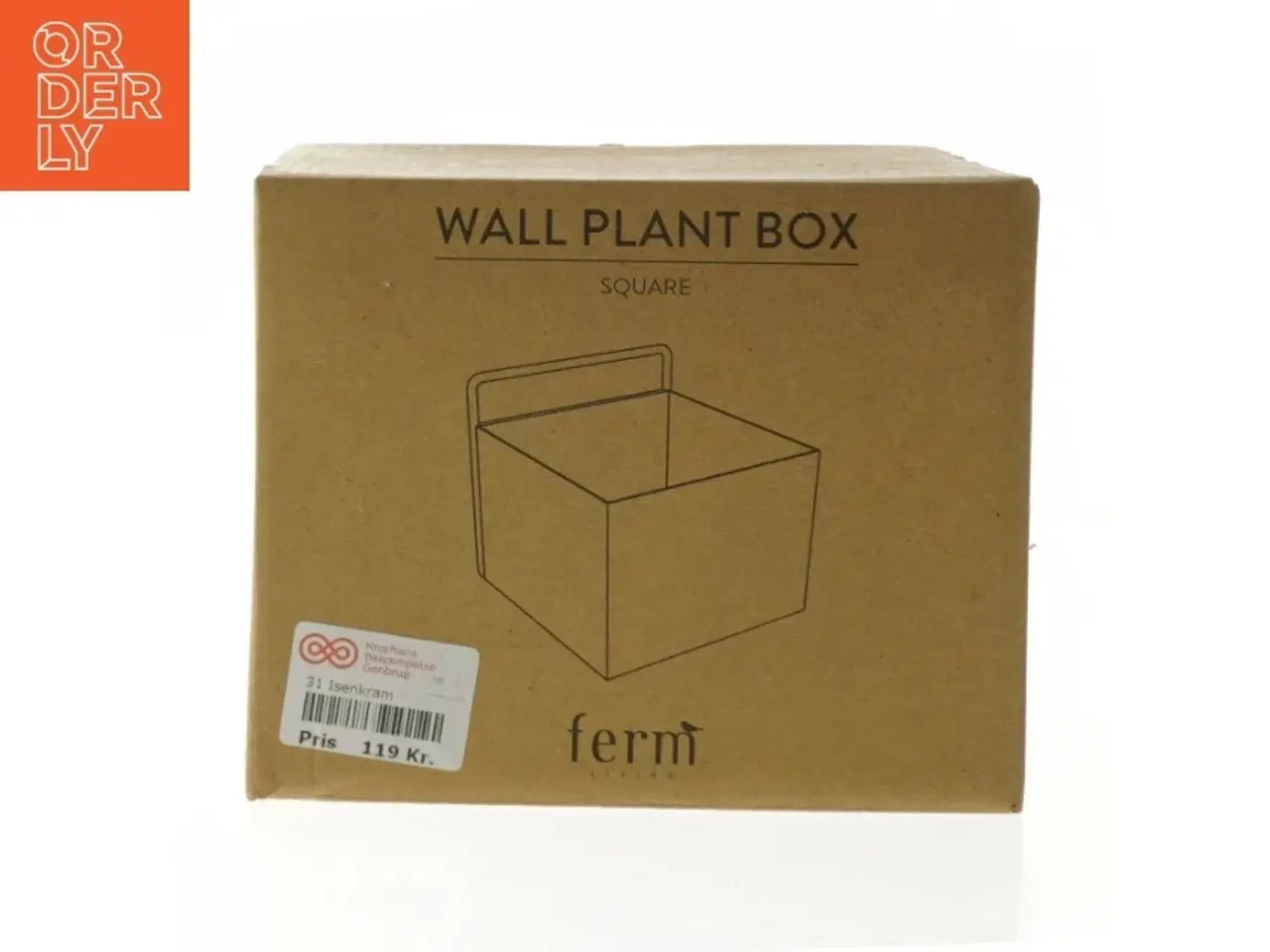 Billede 1 - Væg plantekasse fra Ferm Living fra Ferm Living (str. 15x15 cm)