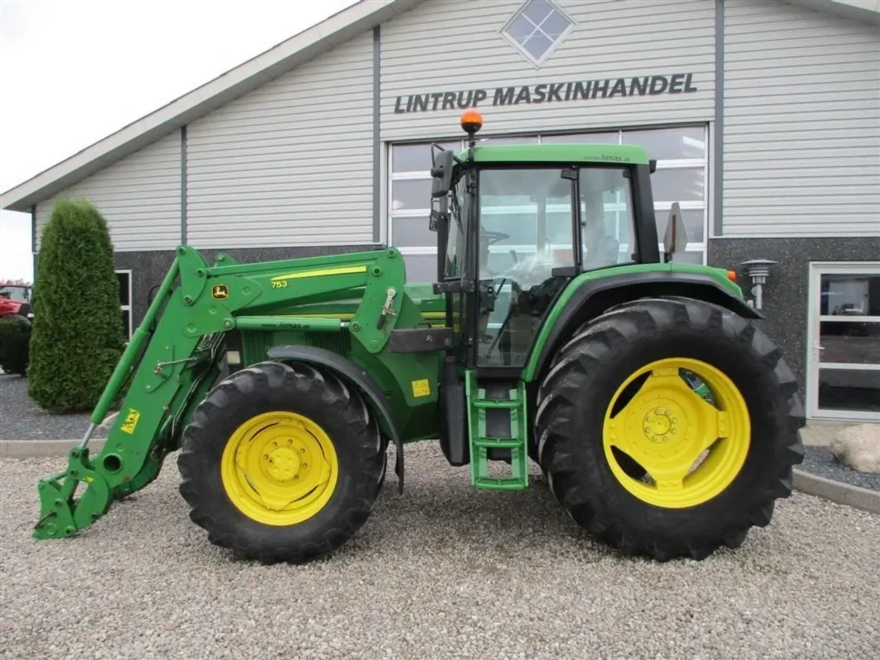 Billede 10 - John Deere 6800 Med vendergear ved rettet og frontlæsser.