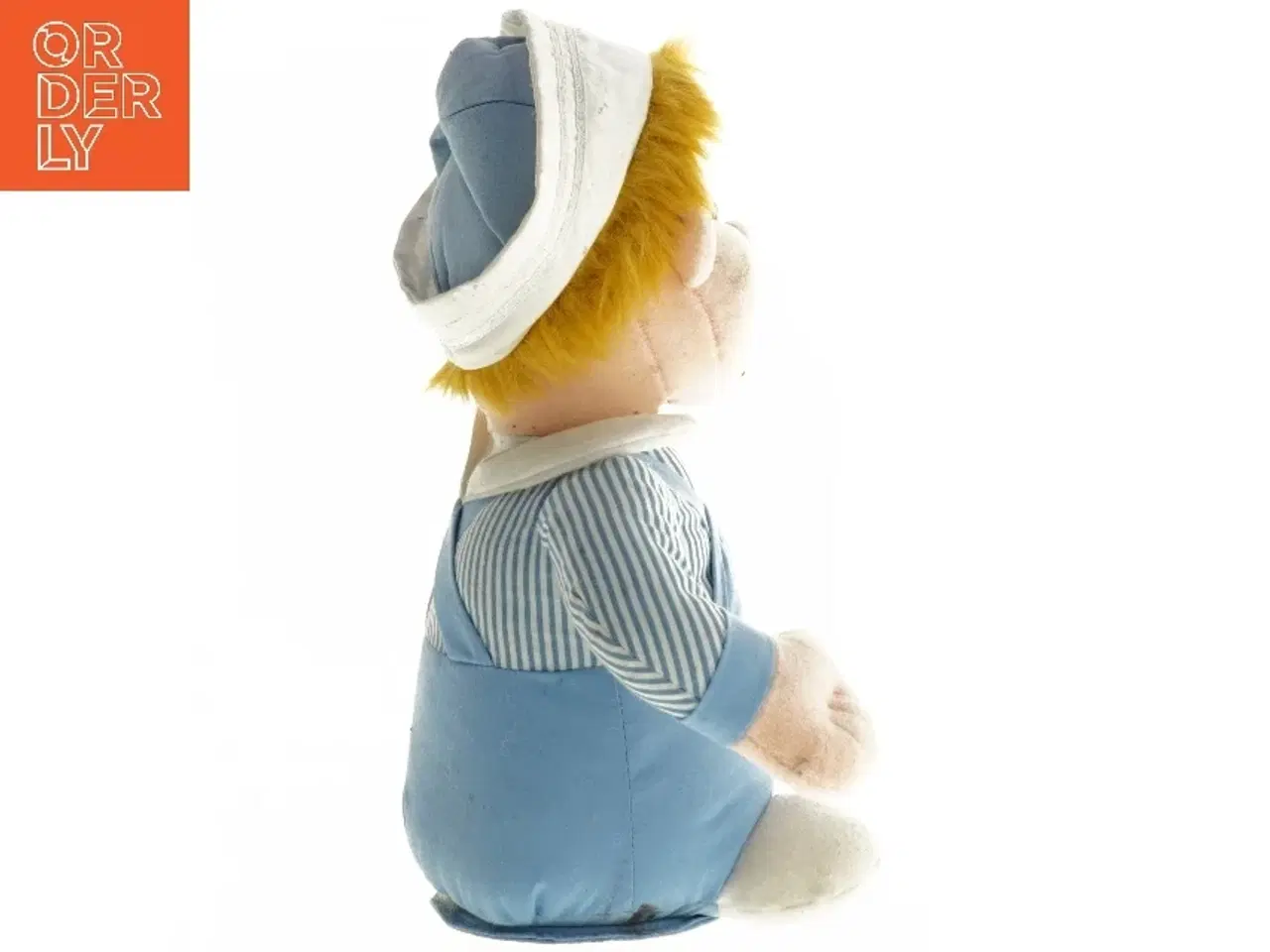 Billede 3 - Blå og hvid stofdukke