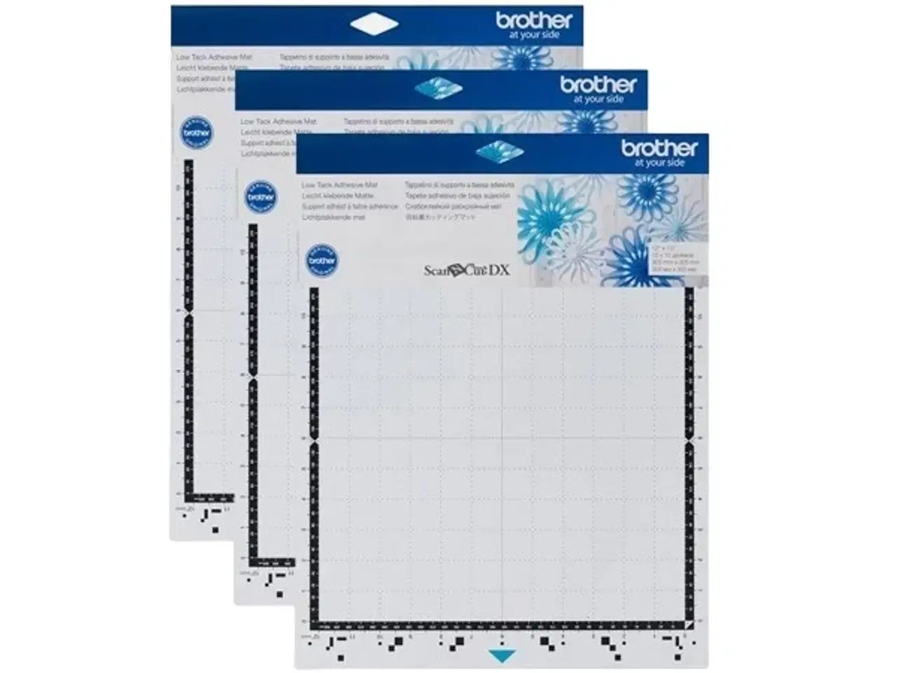 Billede 1 - Brother ScanNCut skæremåtte - 3 pak - low 12" - til SDX modellerne