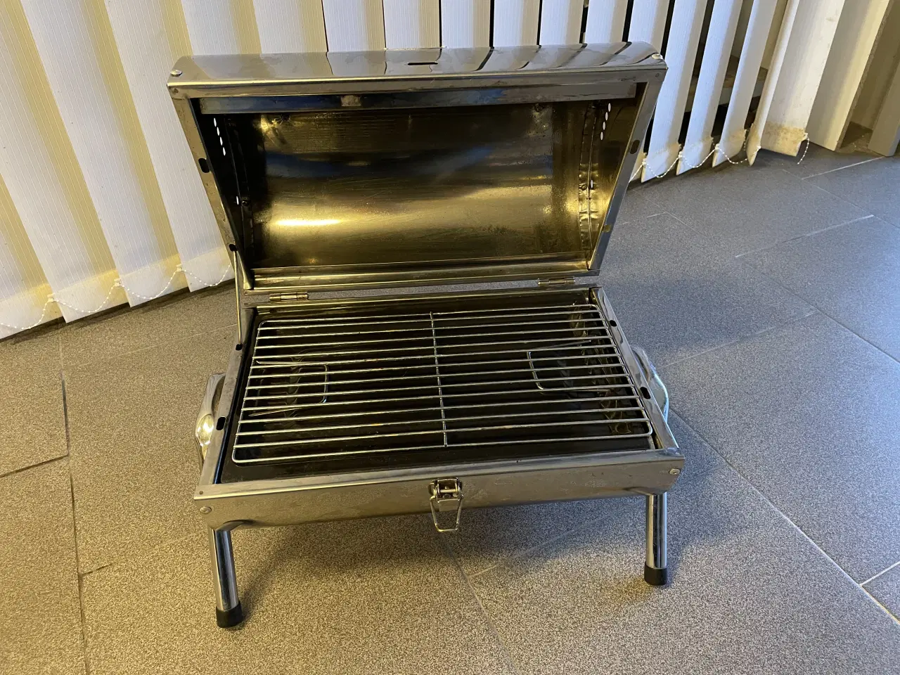 Billede 2 - Tøndegrill foldbar til kul