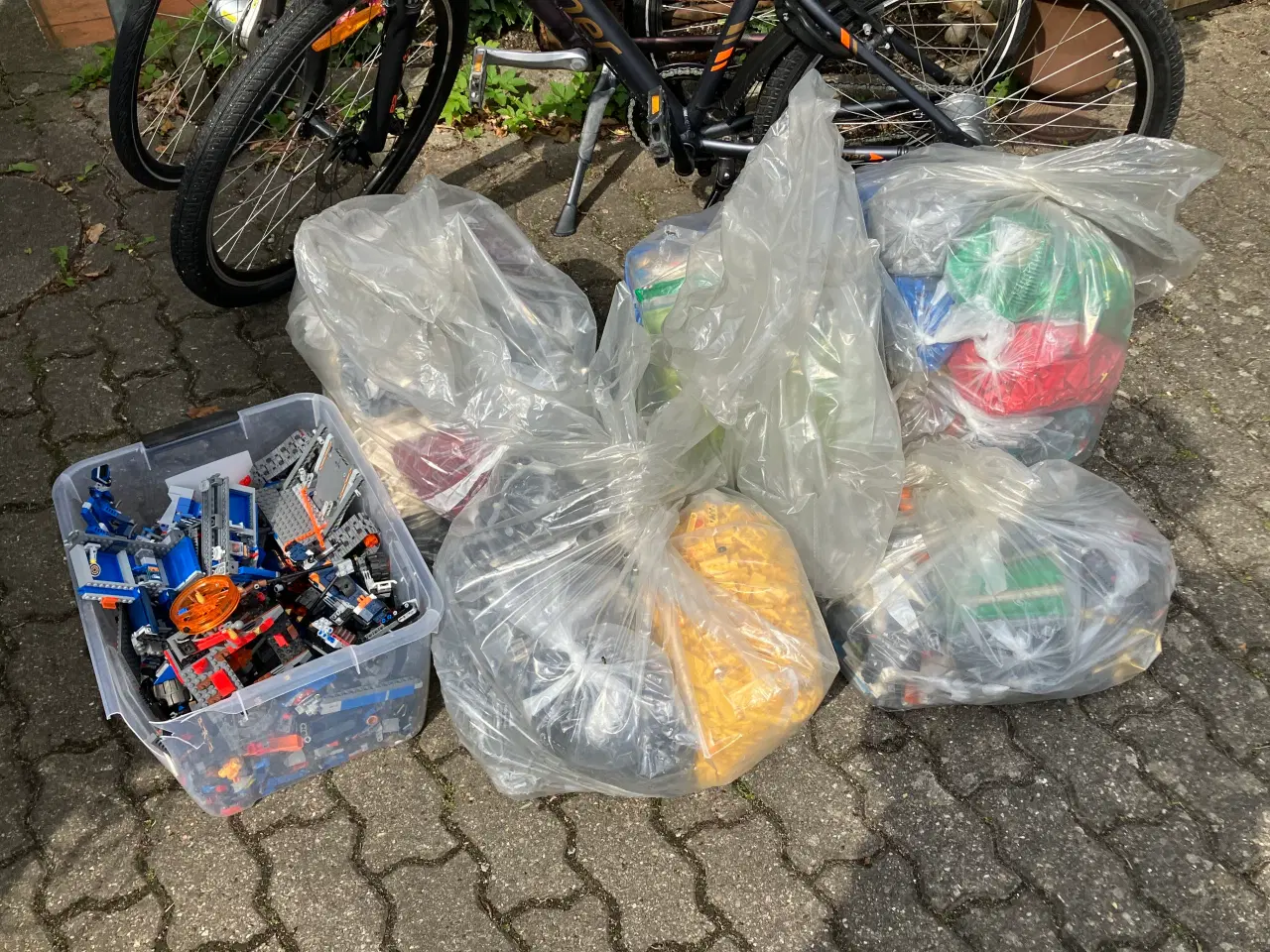 Billede 3 - Blandet Lego med manualer