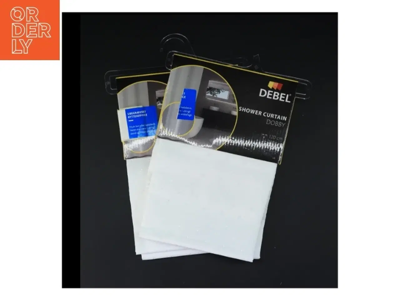 Billede 1 - Debel badeforhæng 120x200 cm fra Debel (str. 120x200 cm)