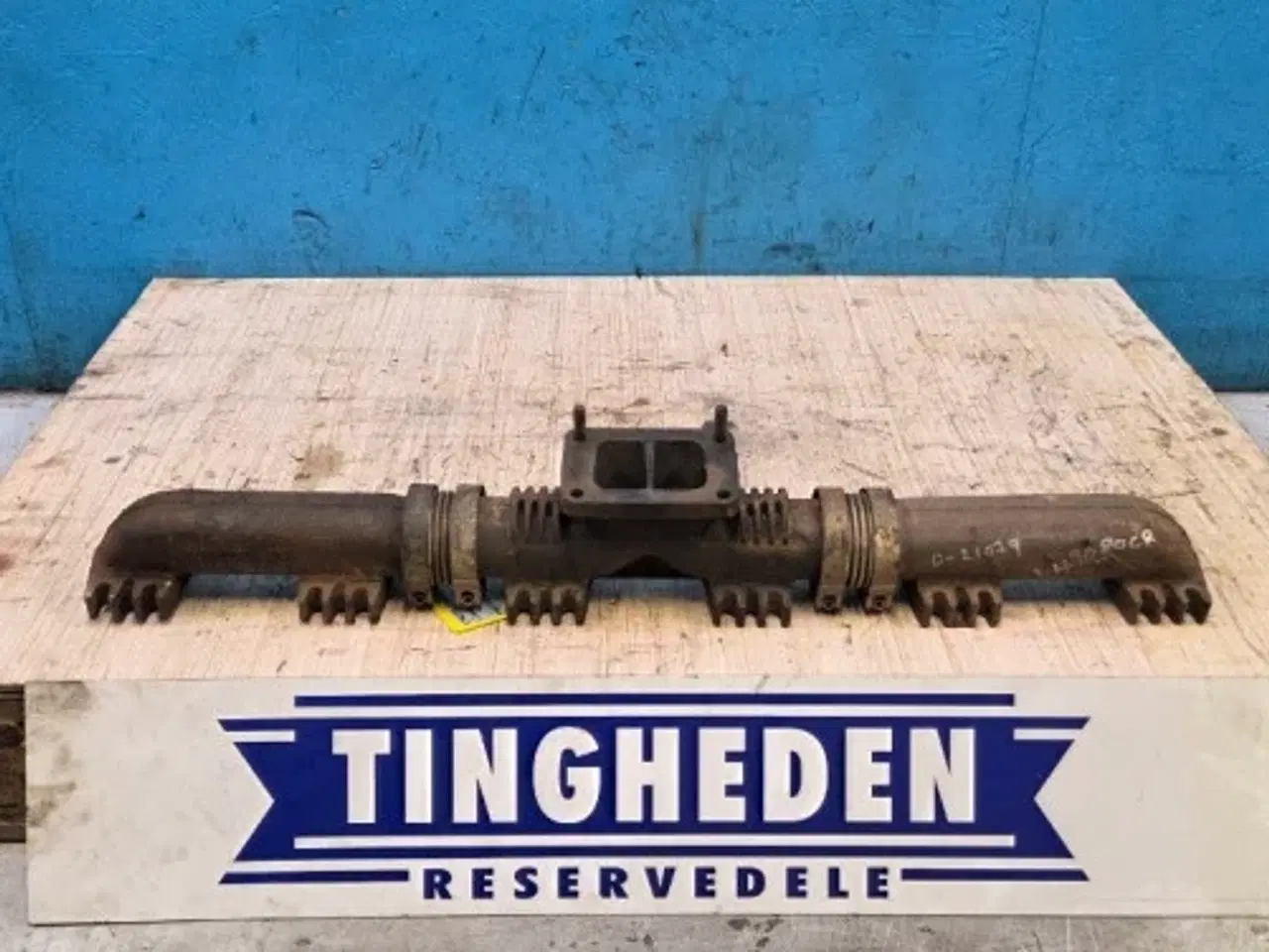 Billede 1 - Case 9010 Udstødningsmanifold 504046508