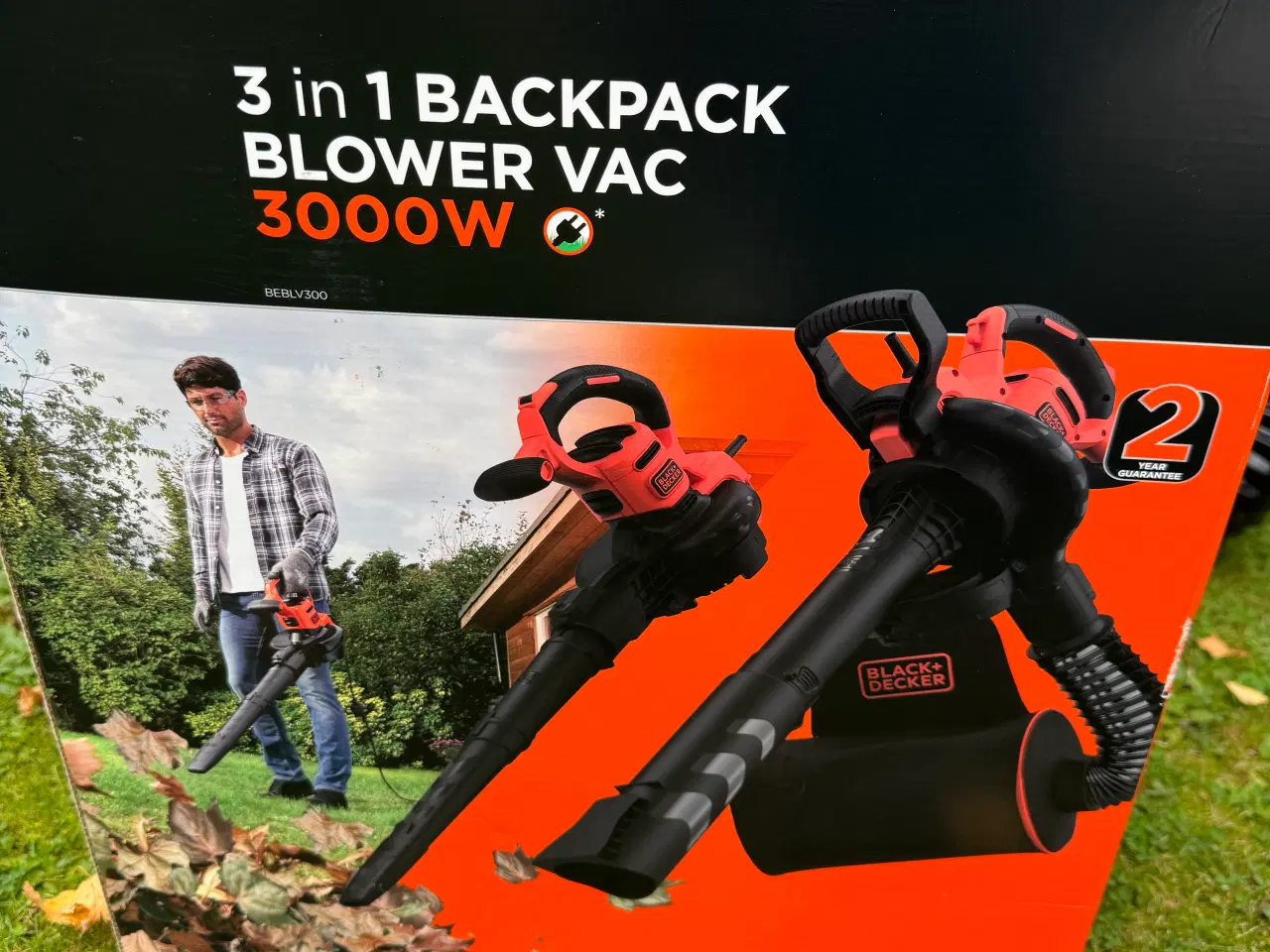 Billede 4 - Black +Decker løvsuger og blæser