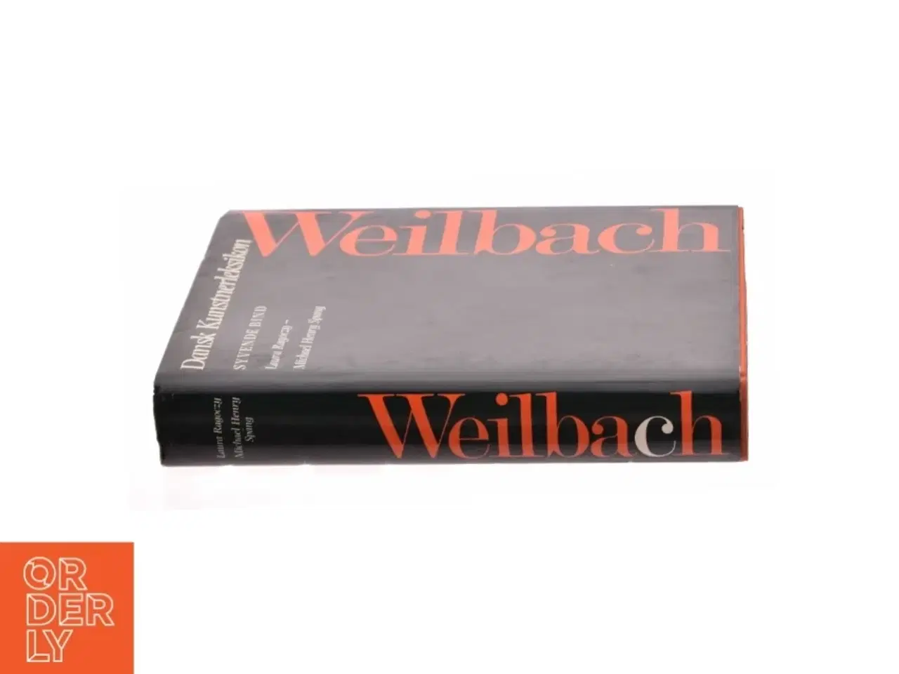 Billede 2 - Weilbach - dansk kunstnerleksikon. 7. Laura Ragoczy - Michael Henry Spang af Sys Hartmann (Bog)