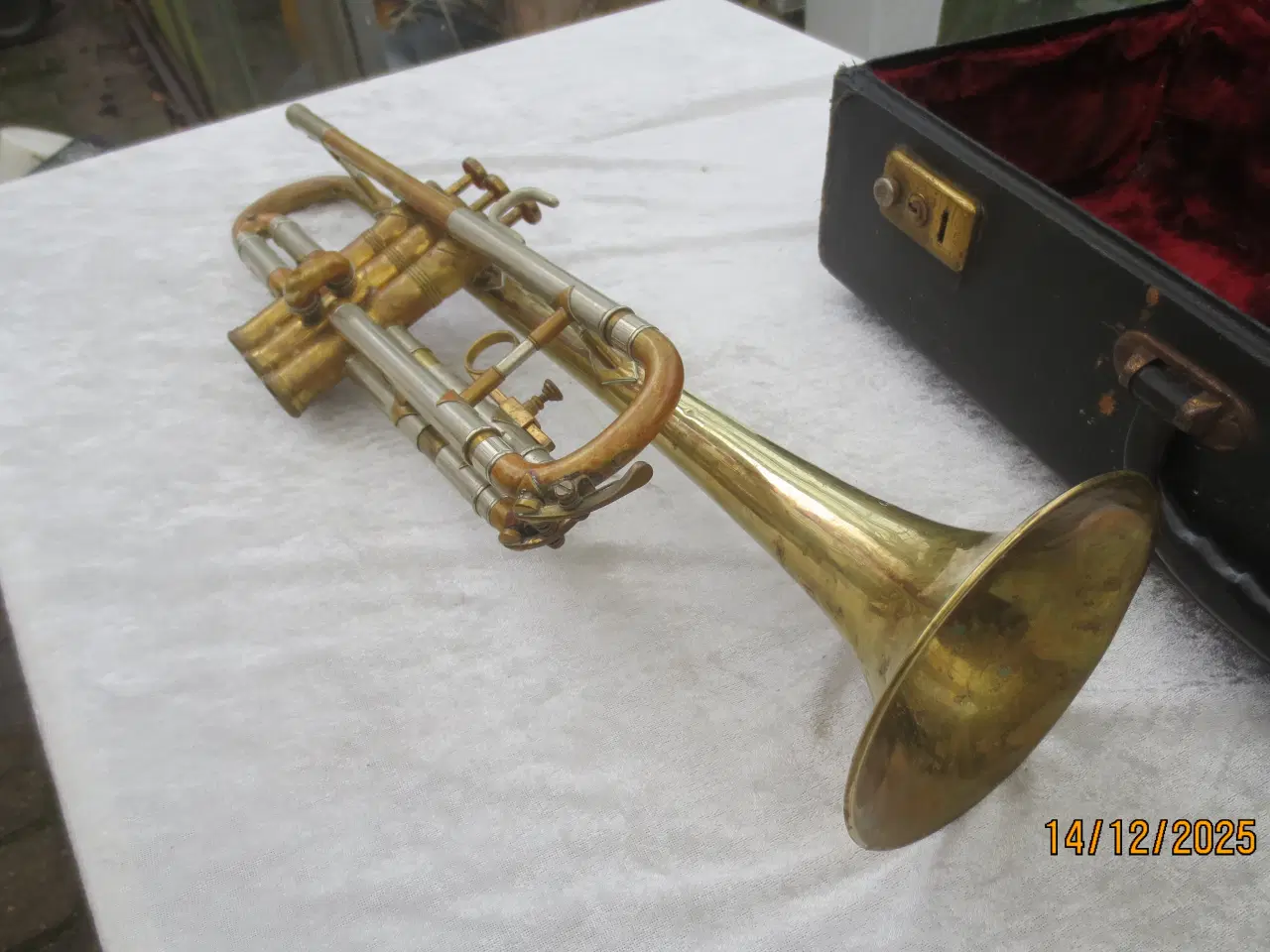 Billede 1 - 1 stk Retro BESSON Trompet