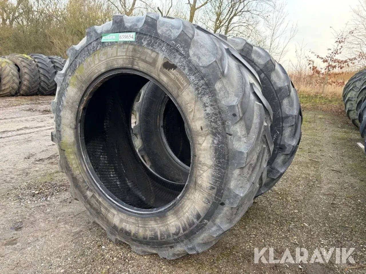 Billede 2 - Landbrugsdæk Michelin 650/65R38 2 styk