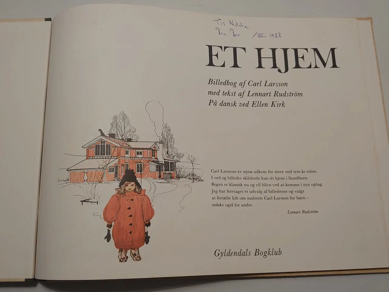 Billede 3 - Carl Larsson: Et Hjem. Tekst L. Rudström. 1976
