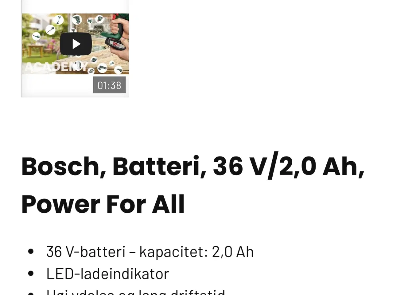 Billede 6 - Boch advanced hækkeklipper