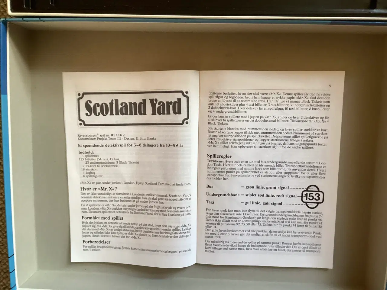 Billede 3 - Scotland Yard brætspil