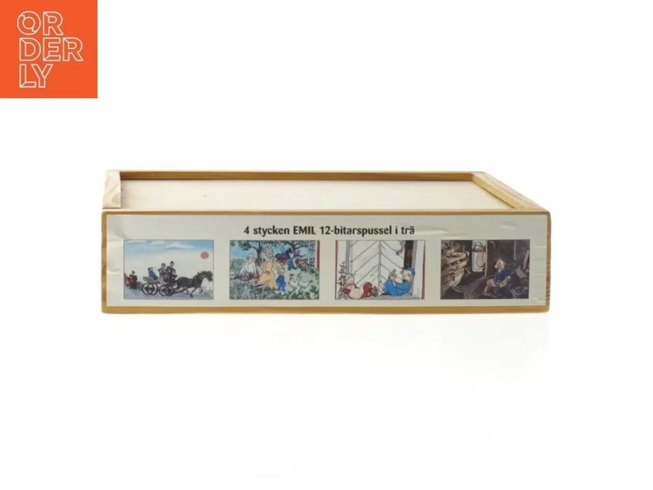 Billede 1 - Emil puslespil i træ (str. 19,5x14 cm)