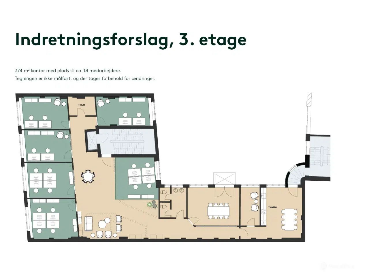 Billede 11 - Kontor på 748 m² med fantastisk dagslys, sjæl og varme
