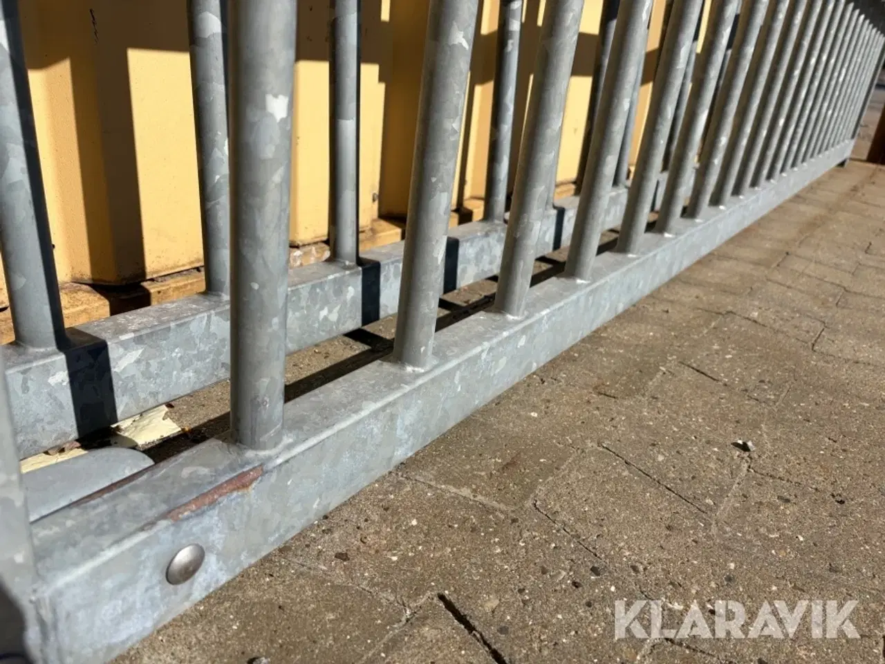 Billede 6 - Adgangsport galvaniseret - med stolper