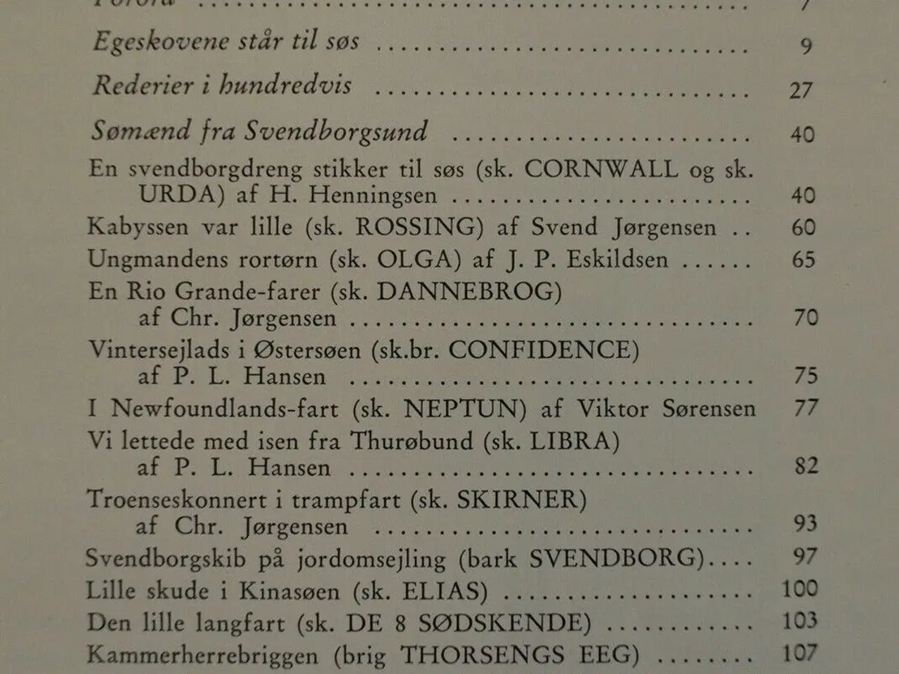 Billede 2 - skibe og søfolk fra svendborgsund, samlet af f. ho