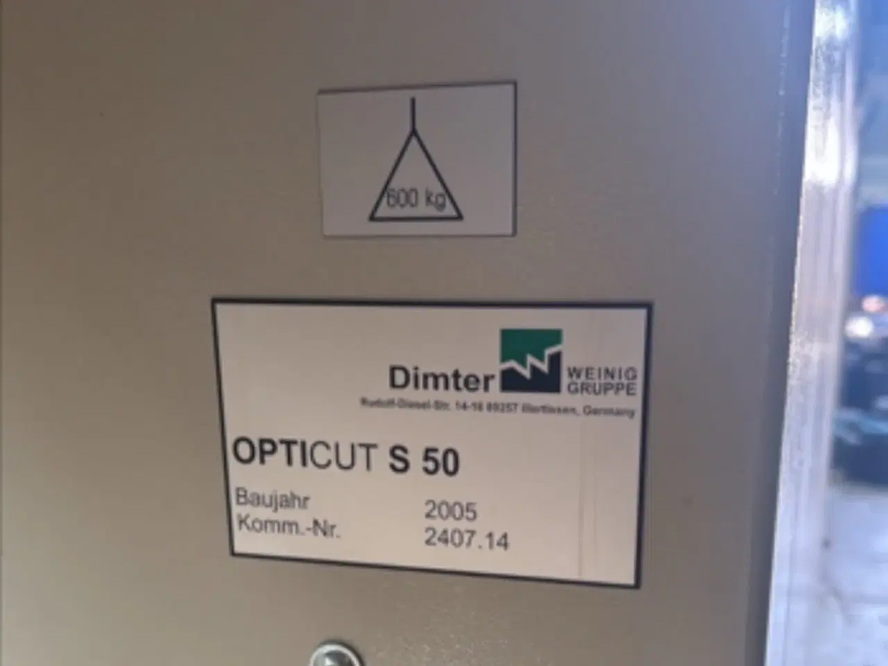 Billede 4 - WEINIG DIMTER OPTICUT S50 Afkorter