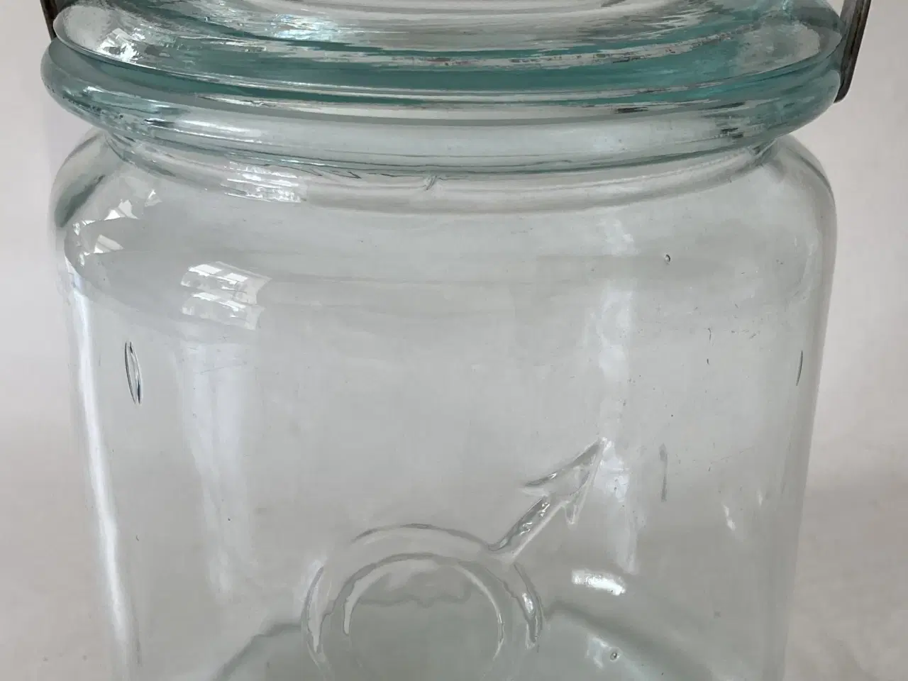 Billede 1 - Holmegaard 1L Sylteglas / Henkogningsglas