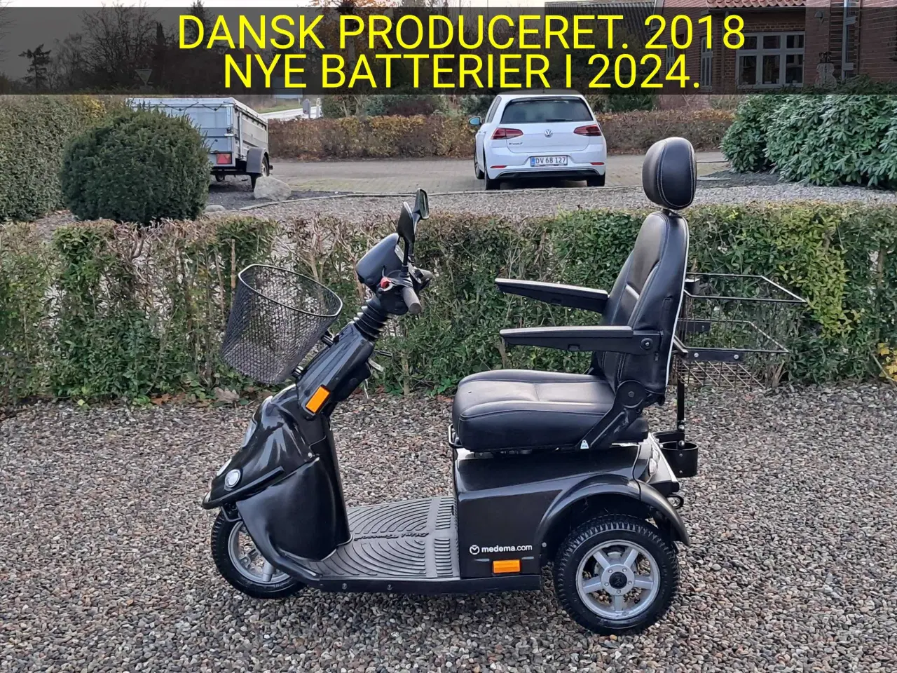 Billede 1 - Dansk produceret el-scooter mini crosser M1. Mede