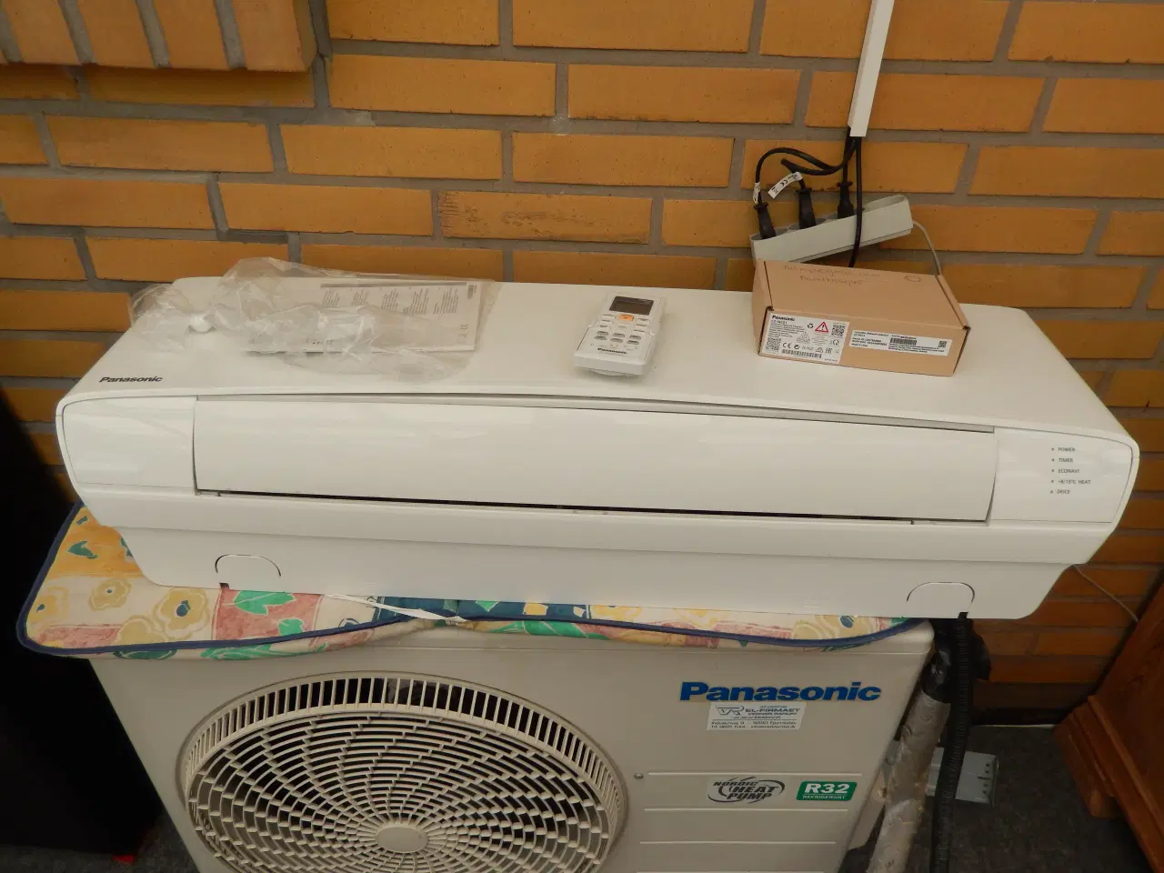 Billede 2 - Panasonic Varmepumpe CU-NC 25 TKE