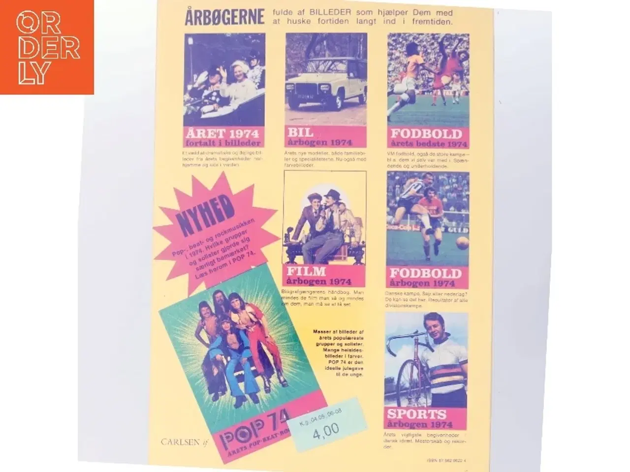 Billede 3 - ÅRET 1974 fortalt i billeder af Ukjent (Bog)