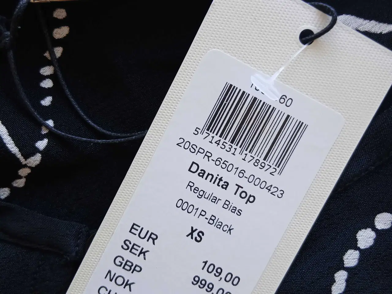 Billede 8 - Top. Masai. XS/34