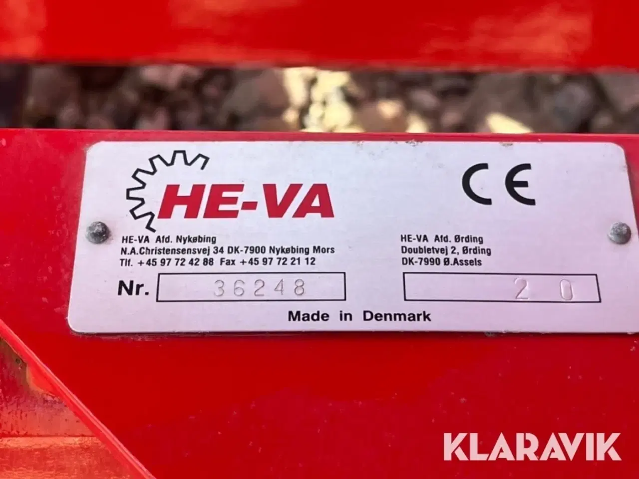 Billede 7 - Såbedsharver HE-VA KULTI-DAN