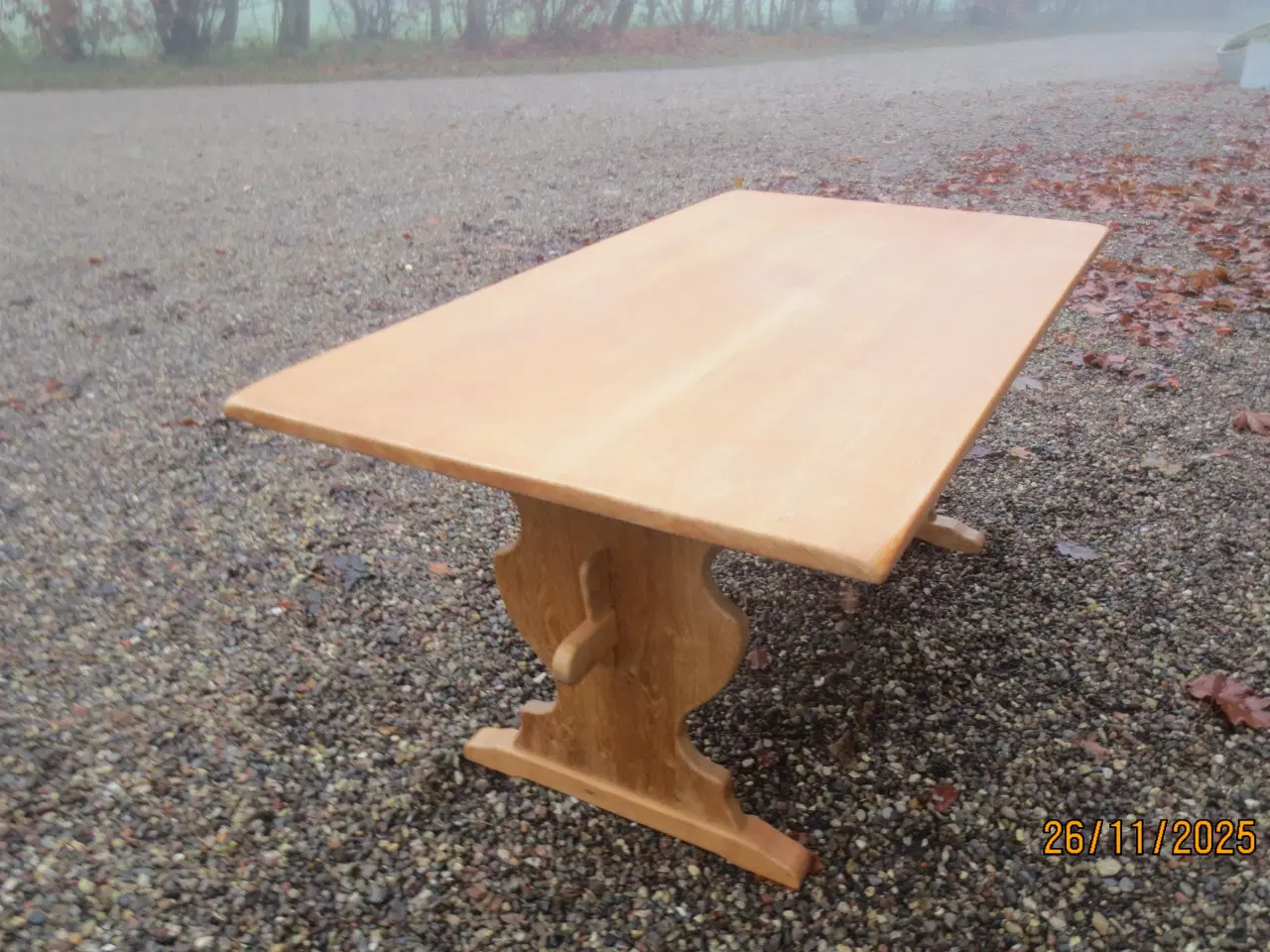 Billede 2 - 1 stk Henning Kjærulff Spisebord i Egetræ