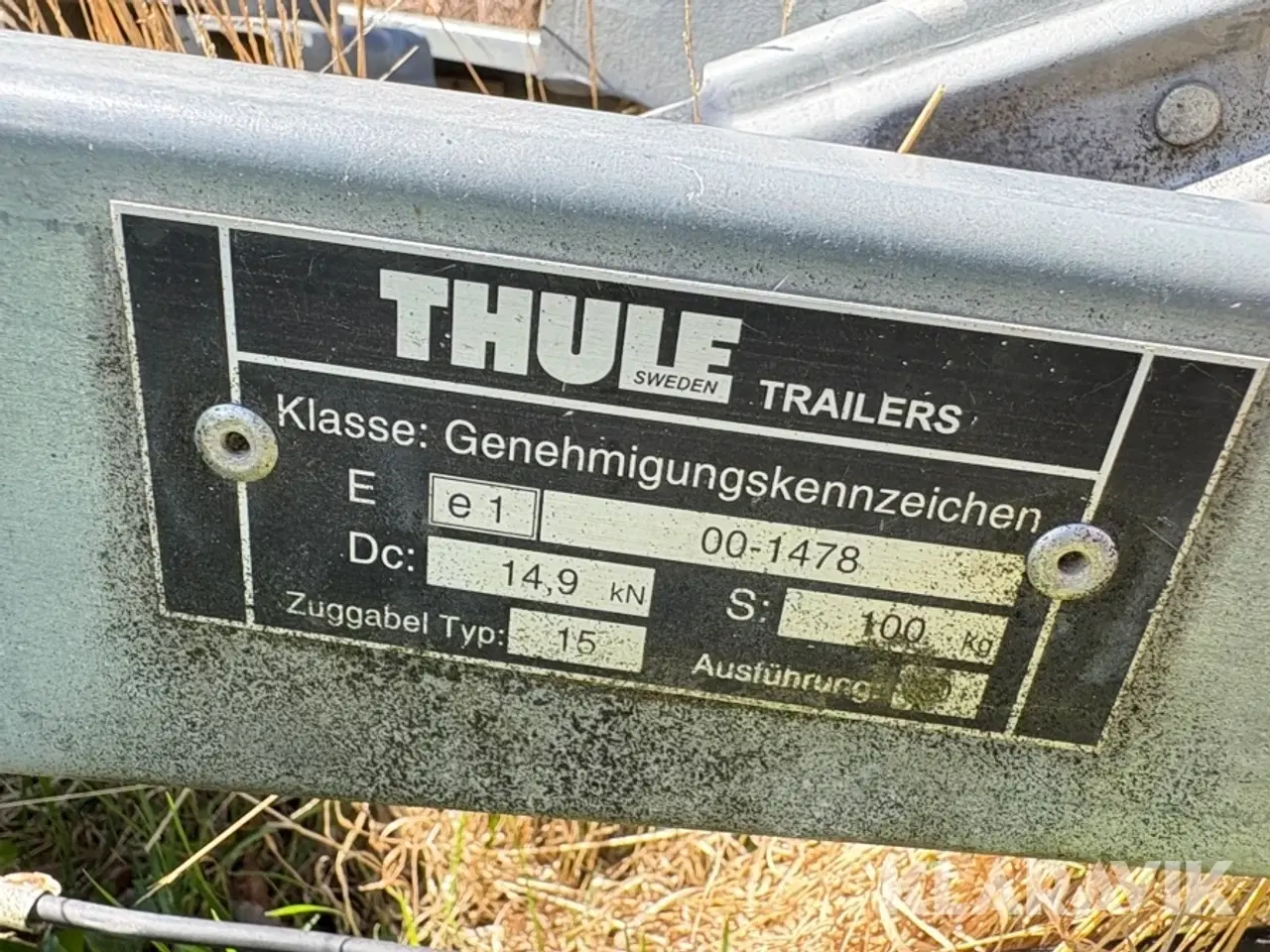 Billede 5 - Trailer Brenderup 1600kg
