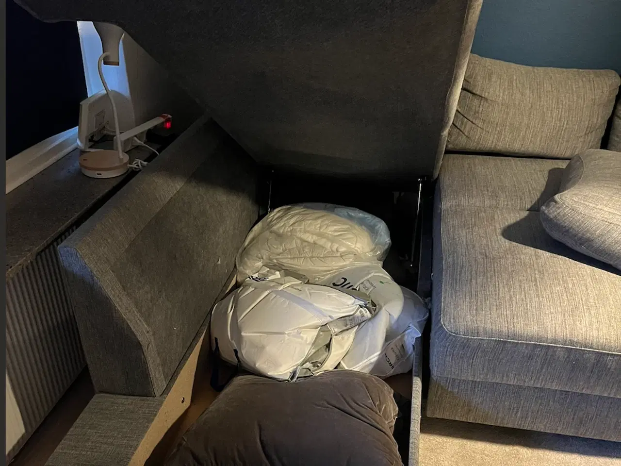 Billede 4 - Monta hjørne- og sovesofa, grå