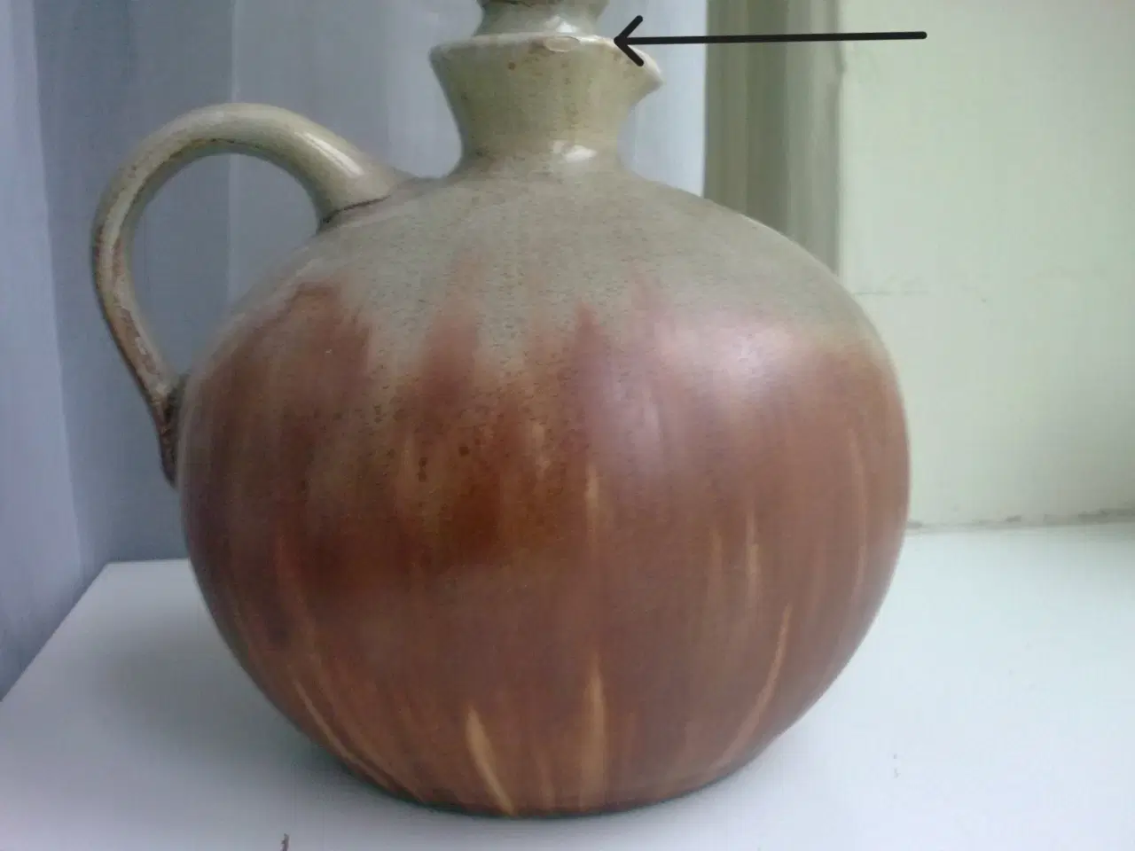 Billede 15 - Kande keramik kunst flamme glasur varianter