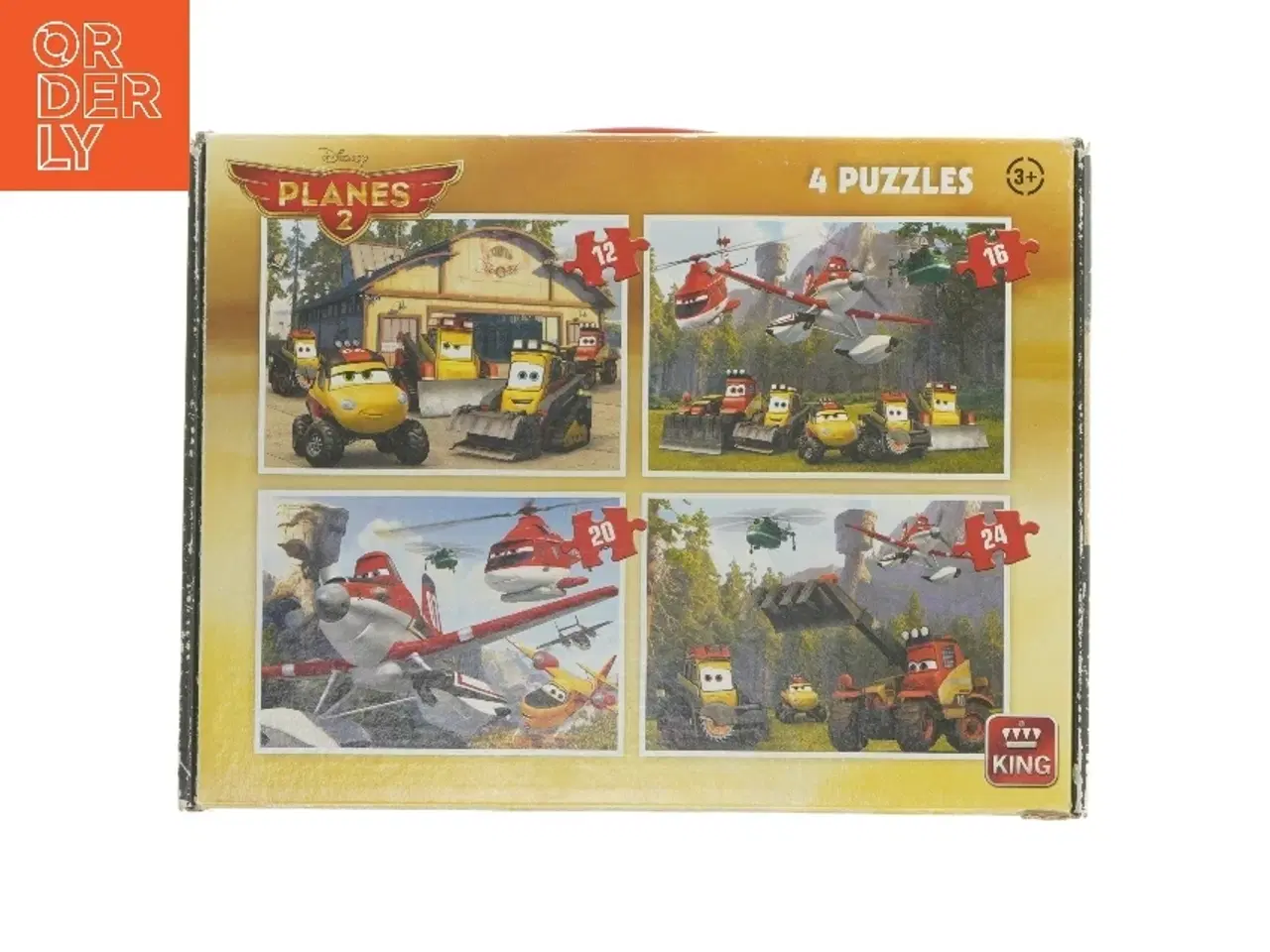 Billede 1 - Disney Planes 2 puslespil sæt fra Disney (str. 16, 12 20 og 24 brikker cm)